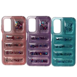 Funda para Celular Puff Glitter